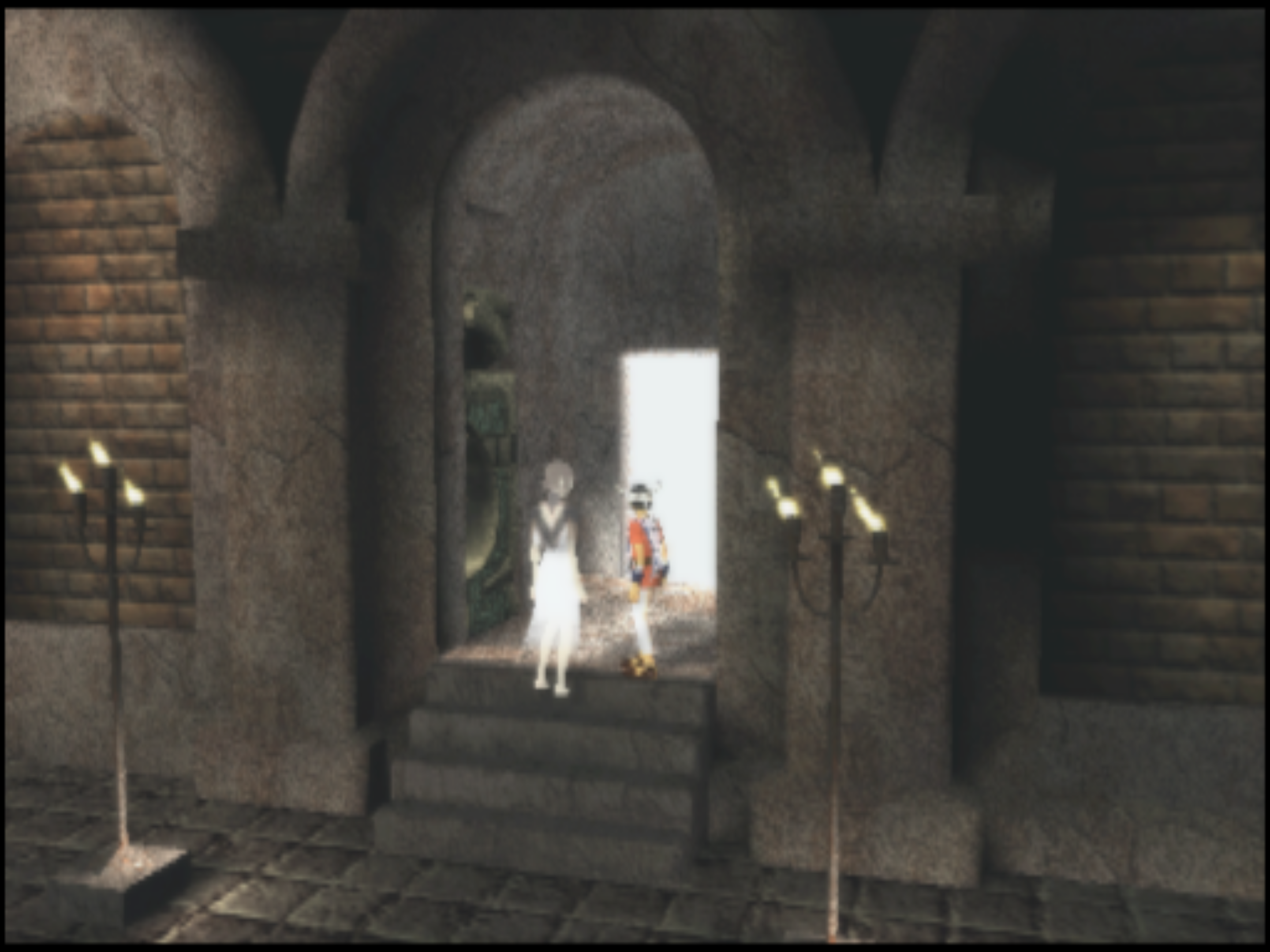 Screenshot from Ico (2001) for PlayStation 2.
